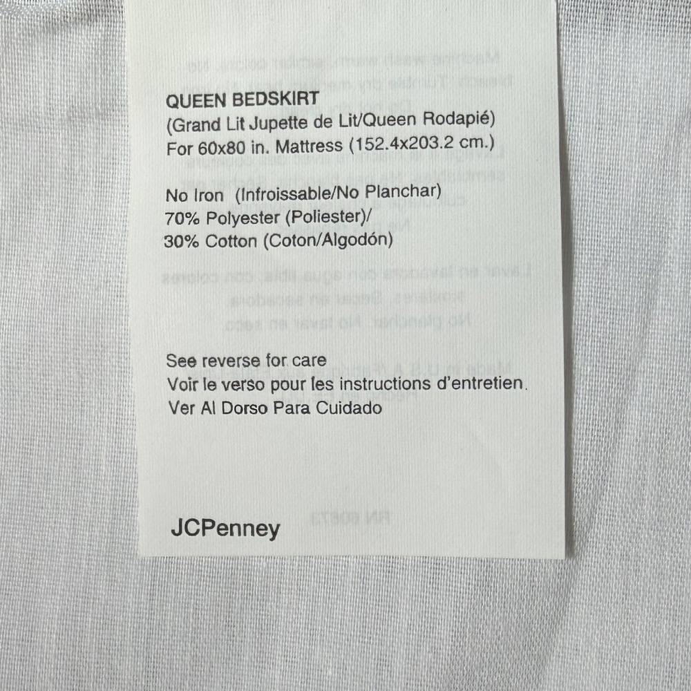 new JCPenny Navy Blue, Burgandy, Tan Paisley Queen Bedskirt + 2 Std Pillow shams - Picture 4 of 13